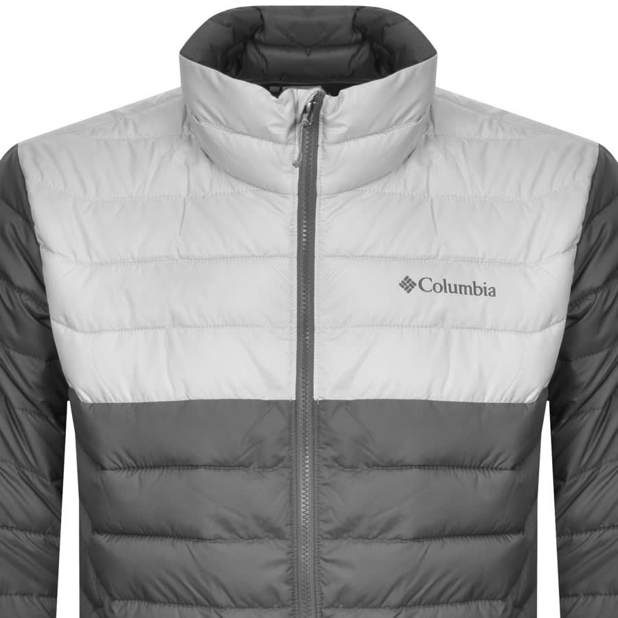Alternative Image for ProductColumbia Powder Lite Padded Logo Jacket Grey2